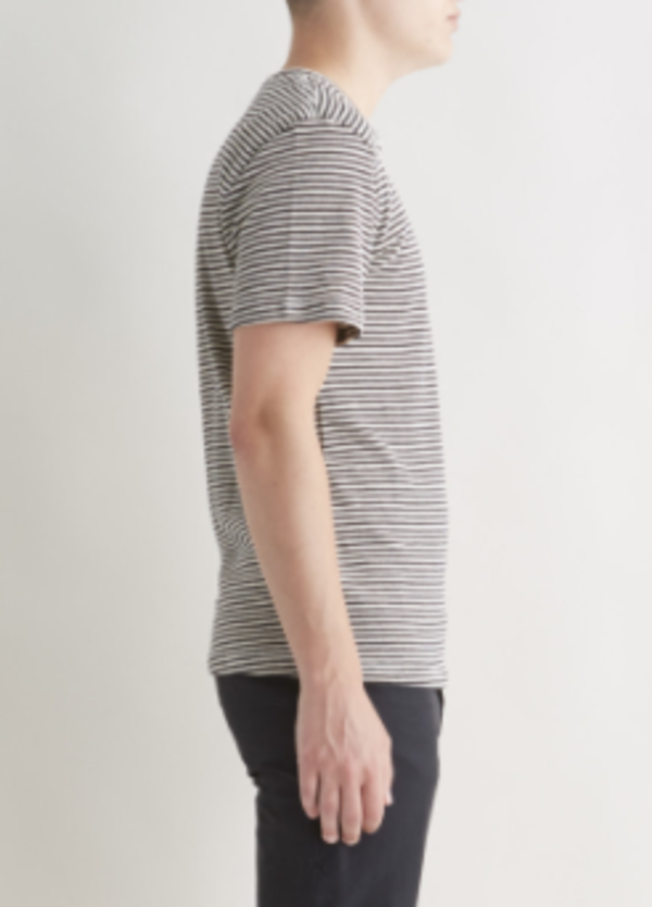 Unisex Jungmaven 100% Hemp Tee - French Navy Stripe Unisex Jungmaven 100% Hemp Tee - French Navy Stripe