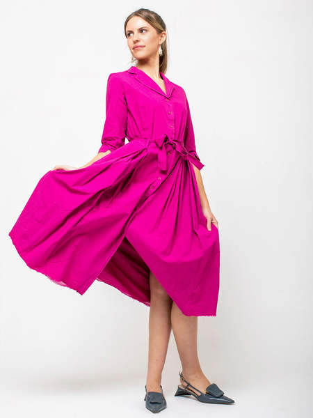 H+ Hannoh Wessel Rida Dress - Marine | Garmentory