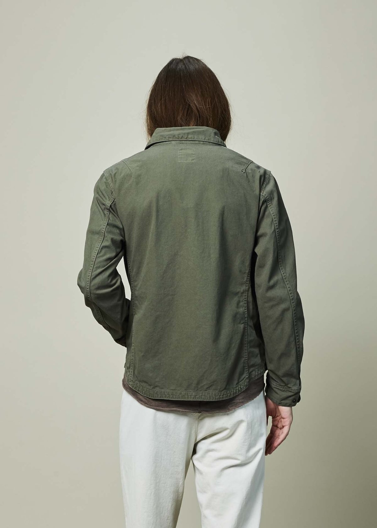 ジャケット・アウター SAGE DE CRET cotton linen field jacket Sage de Cret FW24 M65 jacket in black cotton and linen