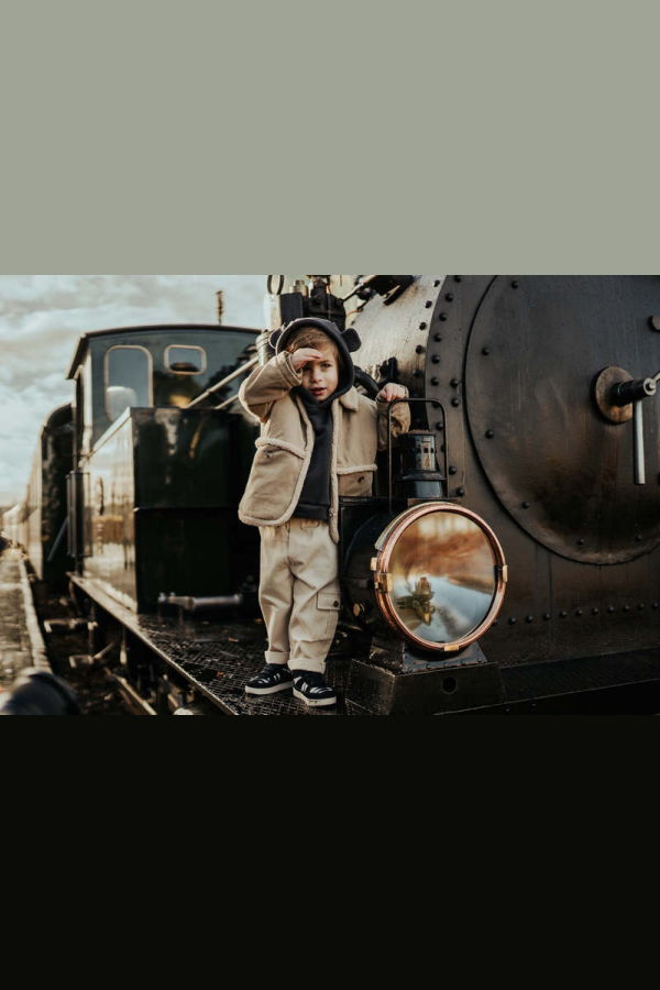 kids Donsje Beertje Jacket - Taupe