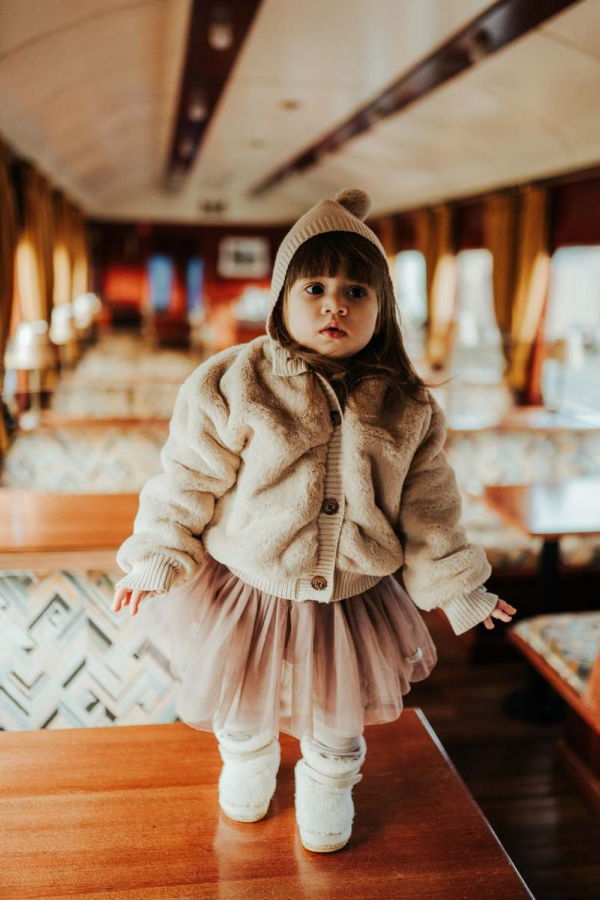 Donsje Birie Jacket - Soft Sand Teddy