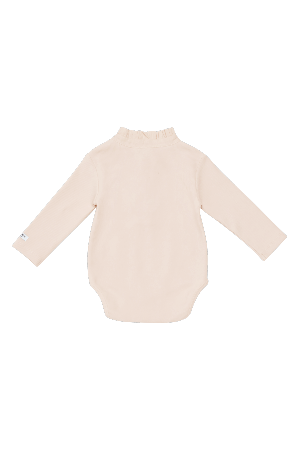 Kids Donsje Bouches Bodysuit - Misty Rose