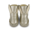 Kids Donsje Buna Exclusive Bunny Shoes - Champagne Metallic Leather - Thumbnail 1