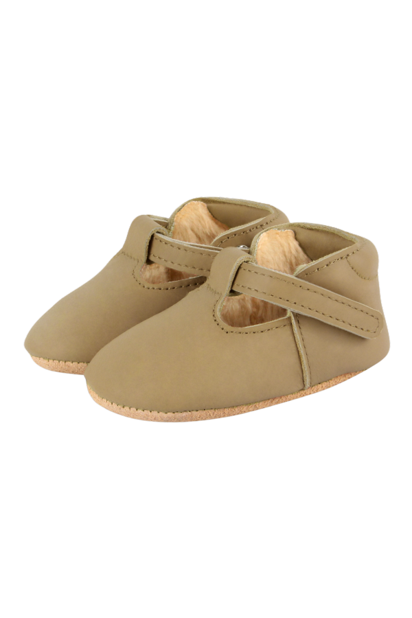 Kids Donsje Elia Lining Shoes - Taupe Nubuck