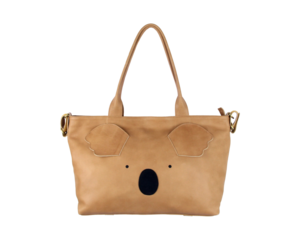 Kids Donsje Fuji Koala Diaper Bag - Nutmeg Leather | Garmentory