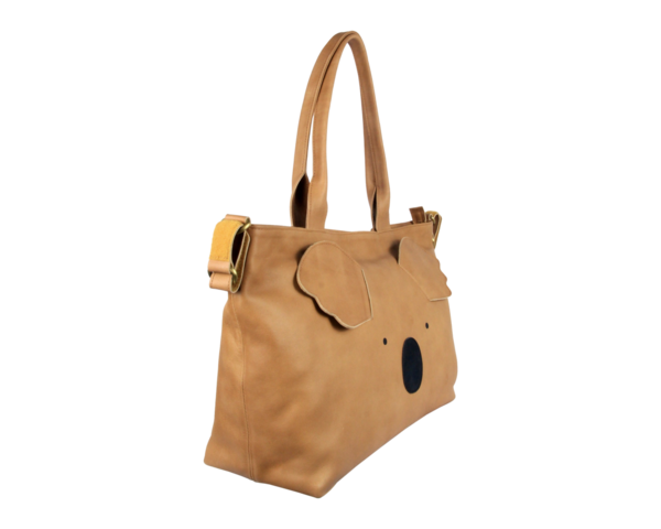 新品未使用★DONSJE コアラ　レザーショルダー Kids Donsje Fuji Koala Diaper Bag - Nutmeg Leather | Garmentory