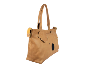 Kids Donsje Fuji Koala Diaper Bag - Nutmeg Leather | Garmentory