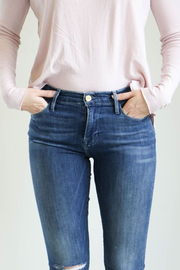 Frame Le High Skinny Jean in Bradfield Frame Le High Skinny Jean in Bradfield