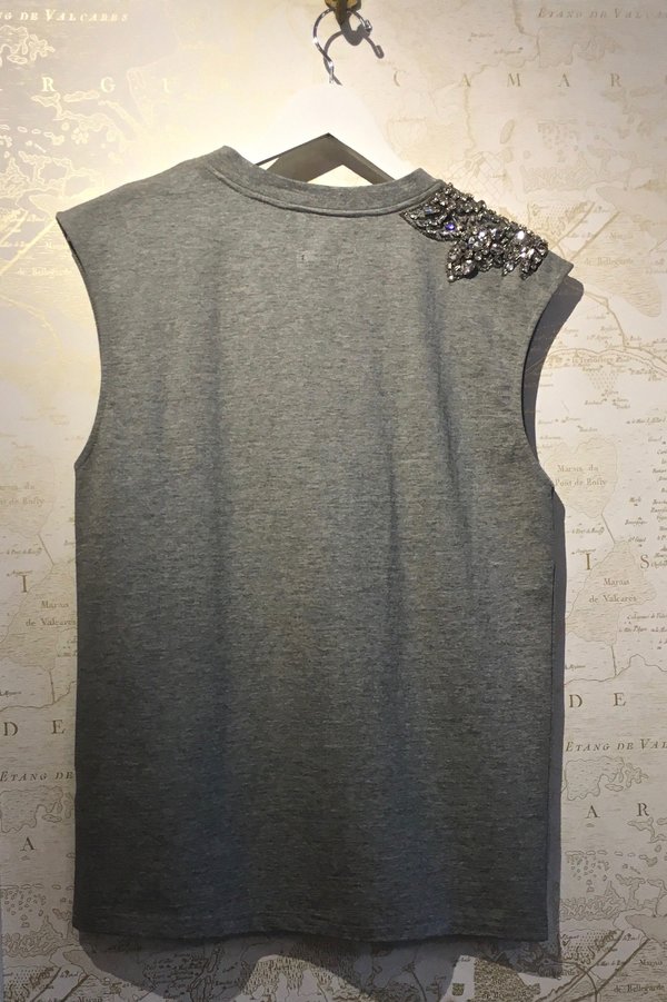 Dallas Krista Embellished Tank with Eagle Dallas Krista Embellished Tank with Eagle