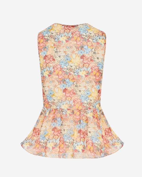 Irwin Garden Penney Blouse - Psychedelic Floral Irwin Garden Penney Blouse - Psychedelic Floral