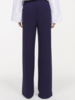 Rodebjer Sini Wide Pants - Midnight Blue - Thumbnail 3