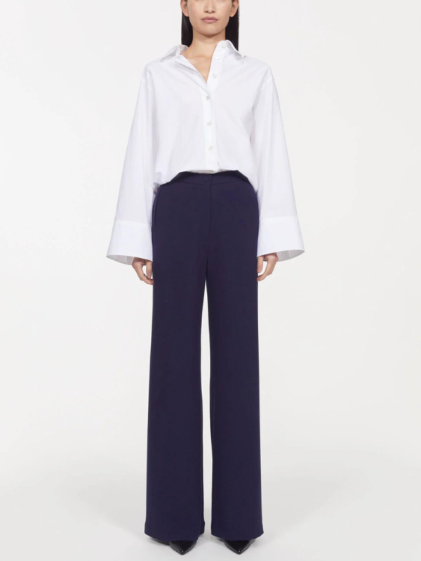 Rodebjer Sini Wide Pants - Midnight Blue