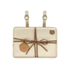Kids Donsje Logio Backpack - Envelope Cream Scored Leather - Thumbnail 3