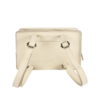 Kids Donsje Logio Backpack - Envelope Cream Scored Leather - Thumbnail 5
