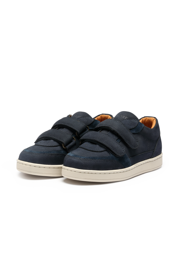 Kids Donsje Meyo Sneakers - Navy Betting Leather