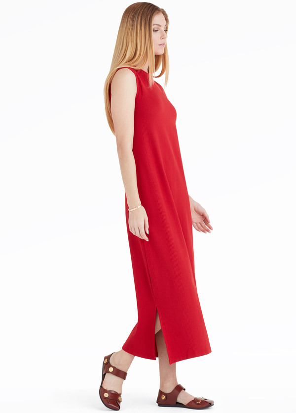 Kowtow Building Block Ladder Rib Long Tank Dress Kowtow Building Block Ladder Rib Long Tank Dress