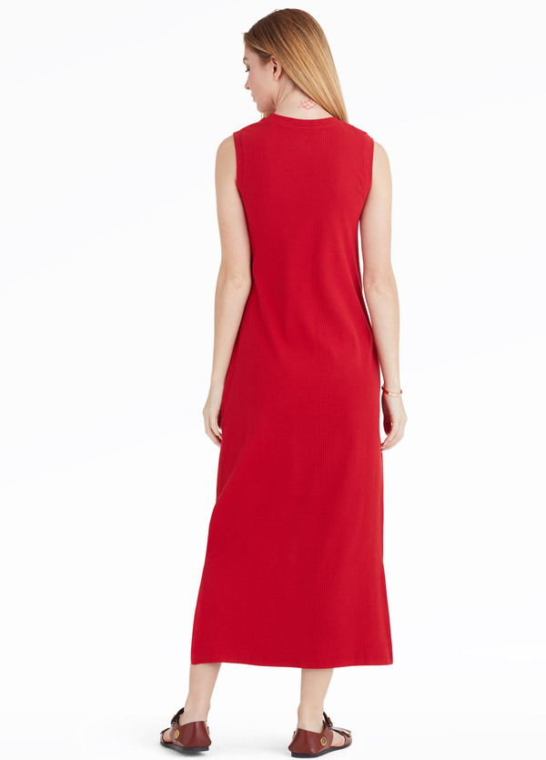 Kowtow Building Block Ladder Rib Long Tank Dress Kowtow Building Block Ladder Rib Long Tank Dress
