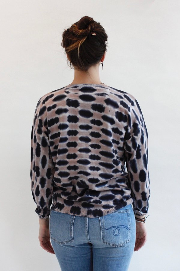 Raquel Allegra V-neck Tie Dye Sweater Raquel Allegra V-neck Tie Dye Sweater