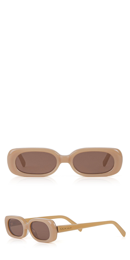 Velvet Canyon Heartbreaker Sunglasses - Peach | Garmentory display picture 1