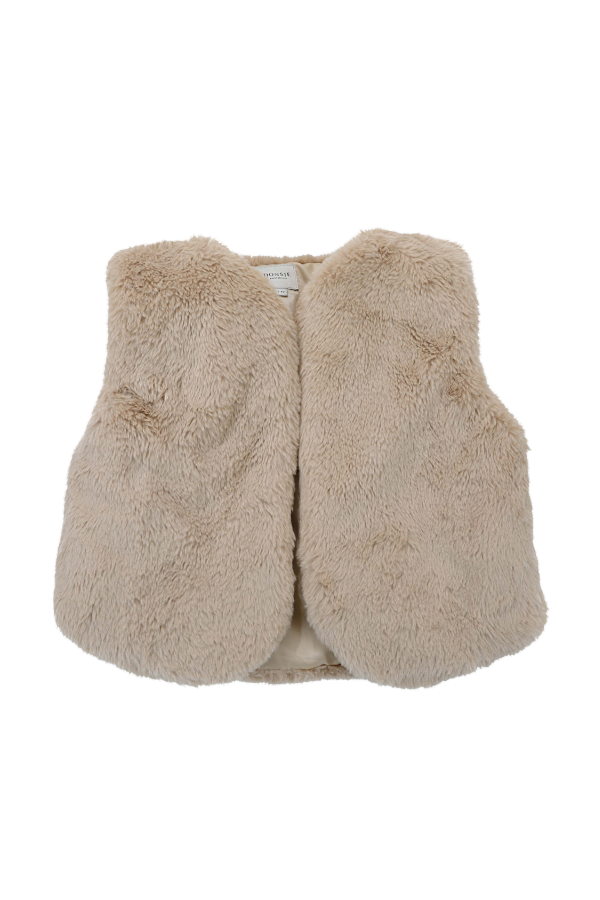 KIDS Donsje Pimmy Gilet - Soft Sand