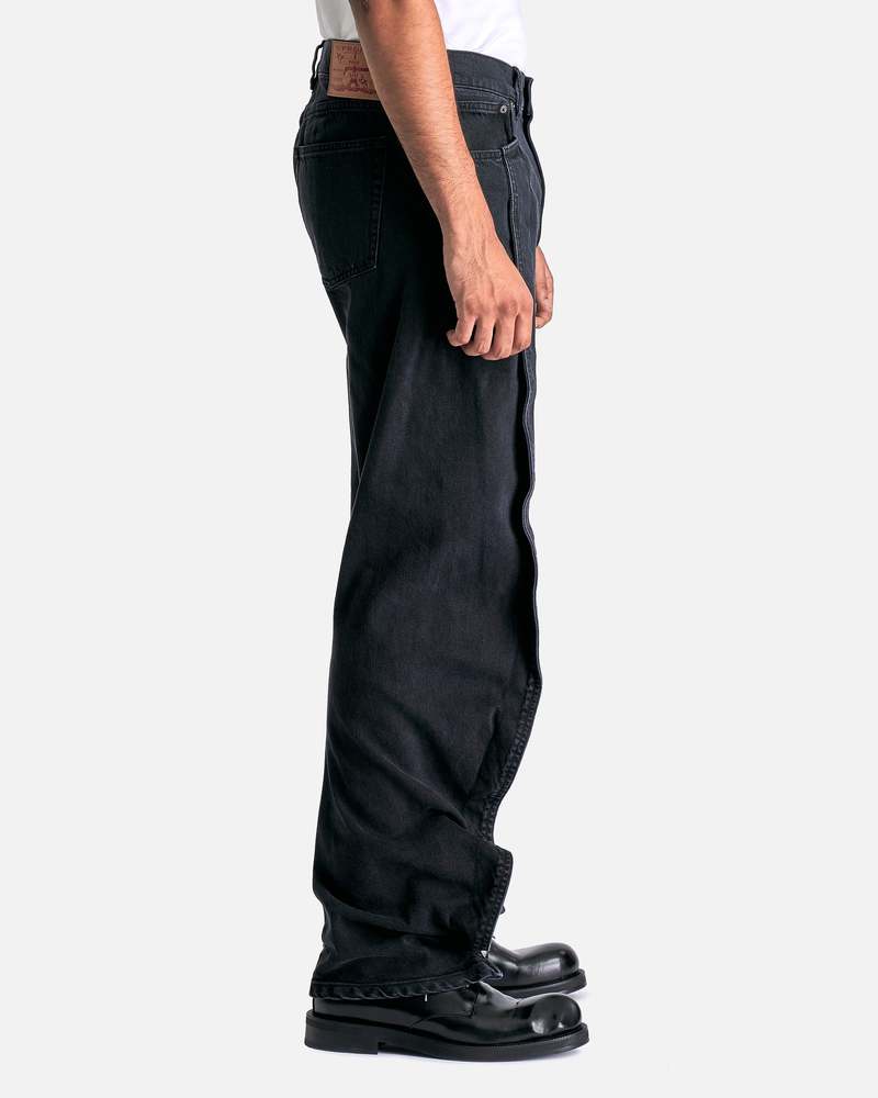 Y/Project ブラック EverGreen BANANA ジーンズ 黒26 Y/project Evergreen Banana Slim Jeans - Black | Garmentory