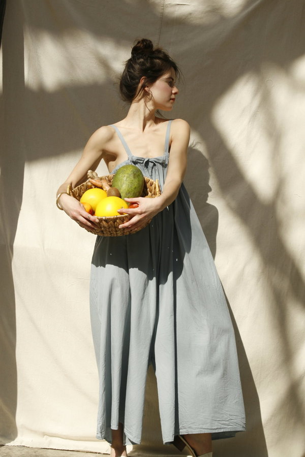 Revisited Marsella Jumpsuit in Blue Revisited Marsella Jumpsuit in Blue