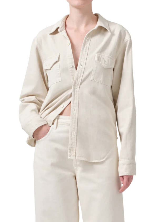Citizens of Humanity Baby Shay Shirt - Pashmina | Garmentory