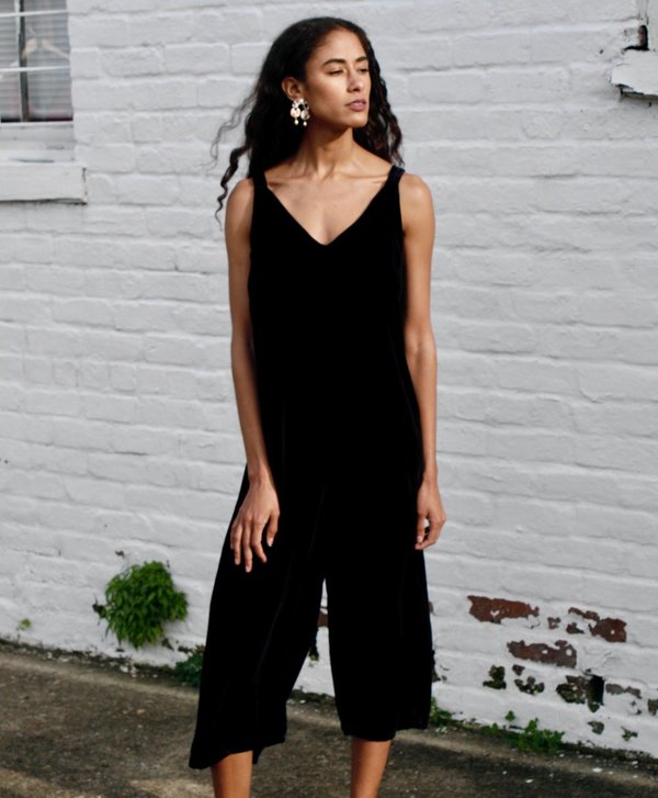 Lacausa Santi Jumpsuit in Midnight Navy Lacausa Santi Jumpsuit in Midnight Navy