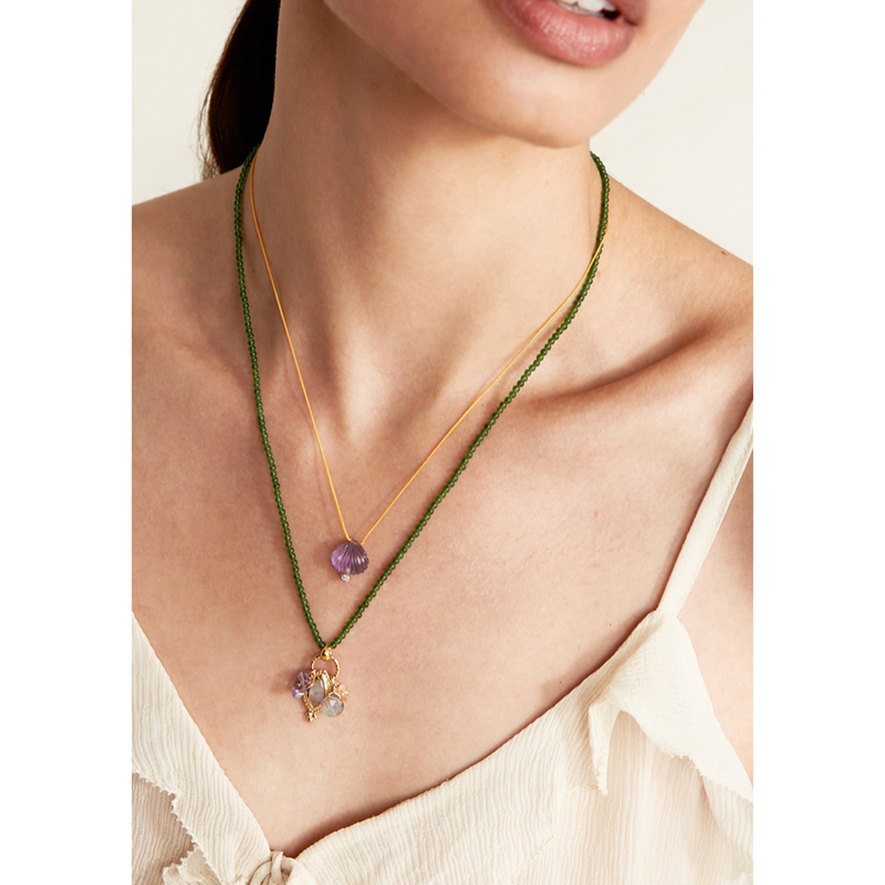 Moule Necklace Silver Mix – Chan Luu