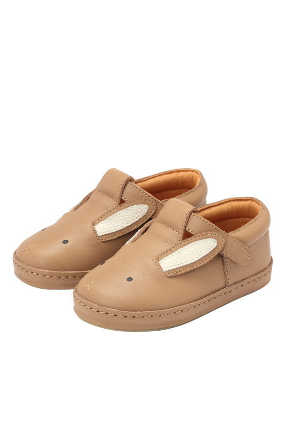 KIDS Donsje Xan Classic Shoes - Taupe Leather