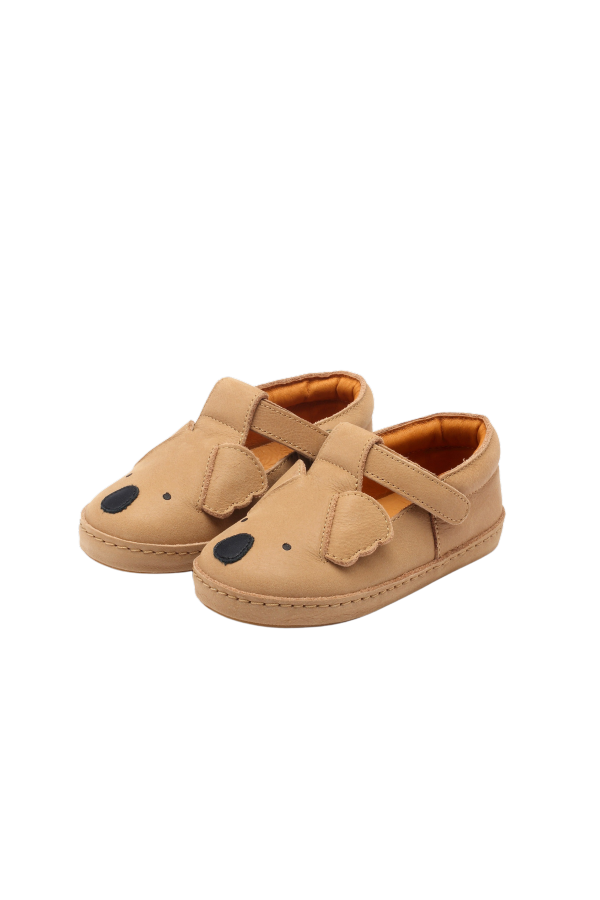 KIDS Donsje Xan Classic Shoes - Truffle Leather
