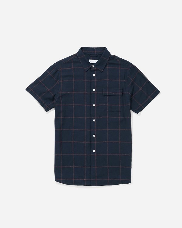 Saturdays NYC Laszlo Boucle Window Button Down Shirt Saturdays NYC Laszlo Boucle Window Button Down Shirt