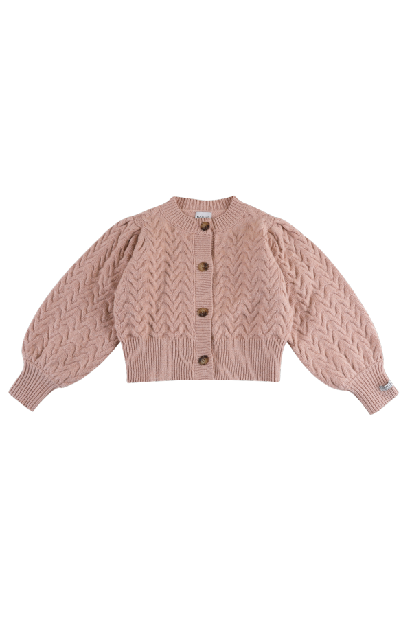 Donsje Zinne Cardigan - Cloudy Rose