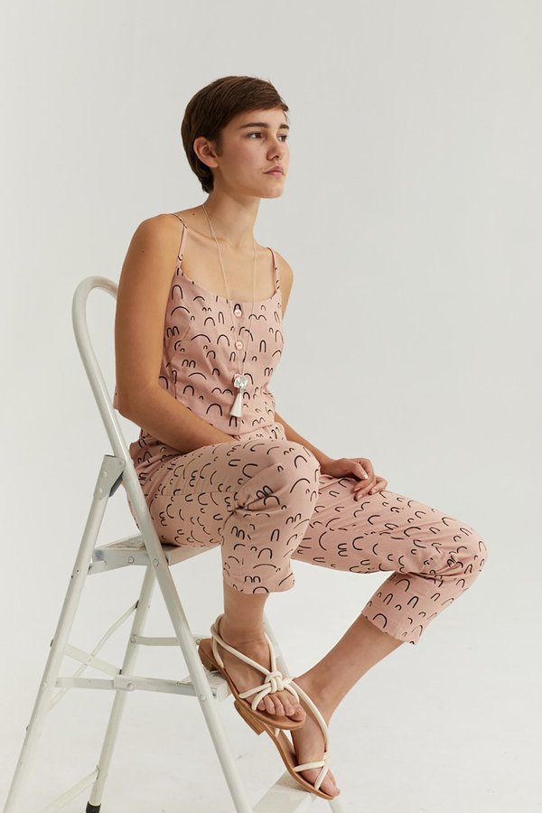 Ursa Minor Peasy Pants - Pewter Print Ursa Minor Peasy Pants - Pewter Print