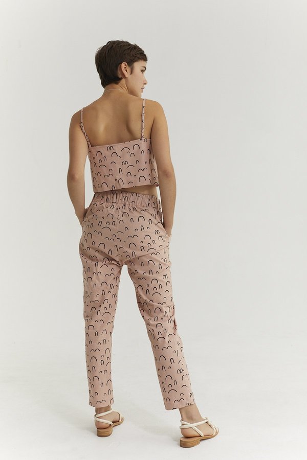 Ursa Minor Peasy Pants - Pewter Print Ursa Minor Peasy Pants - Pewter Print