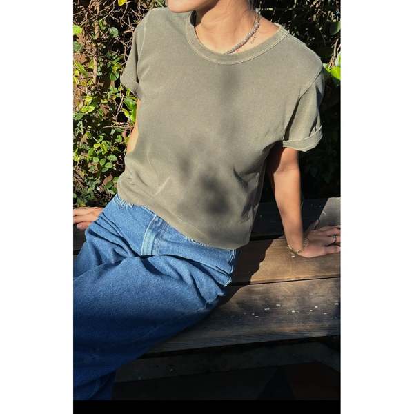 organic cotton vintage boy tee main image 1