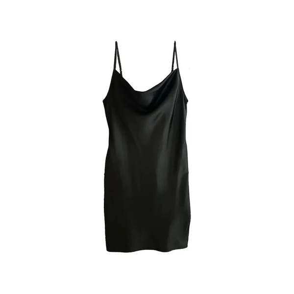 fleur du mal Short Cowl Neck Slip