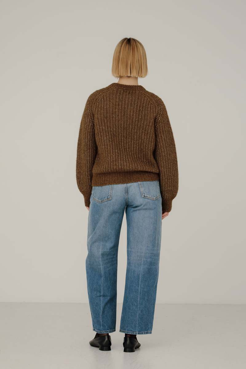Bare Knitwear Cora Crewneck - Sap Bare Knitwear Cora Crewneck - Sap