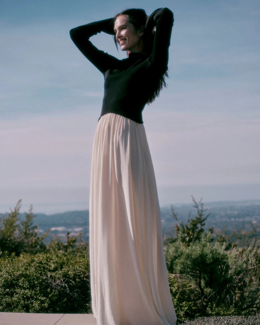slim fit dress slacks Solid & Striped Ecru Soglio Dress Ecru / L