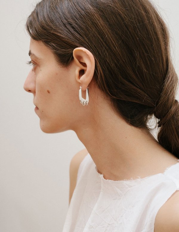 Erin Considine Gabriel Earrings - Silver Erin Considine Gabriel Earrings - Silver
