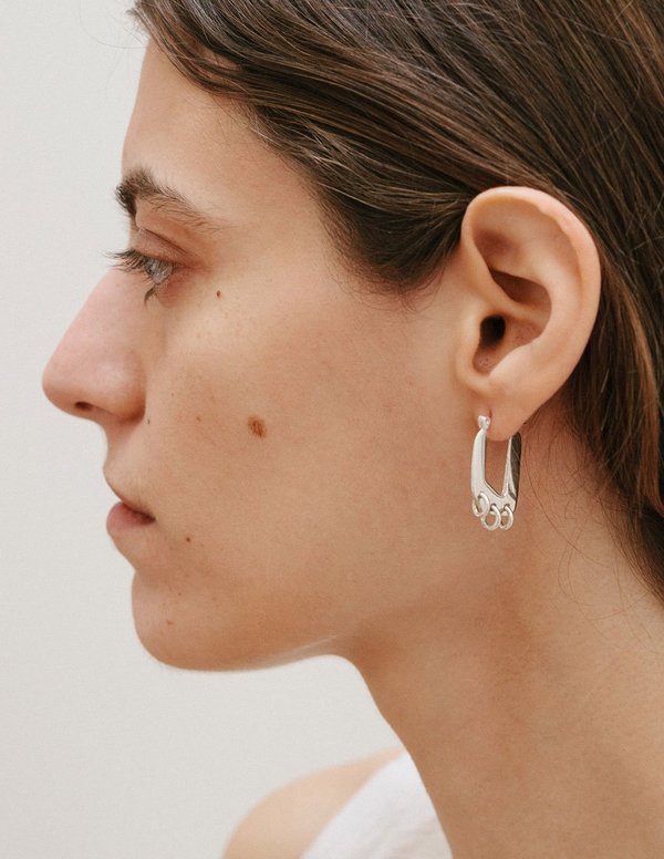 Erin Considine Gabriel Earrings - Silver Erin Considine Gabriel Earrings - Silver