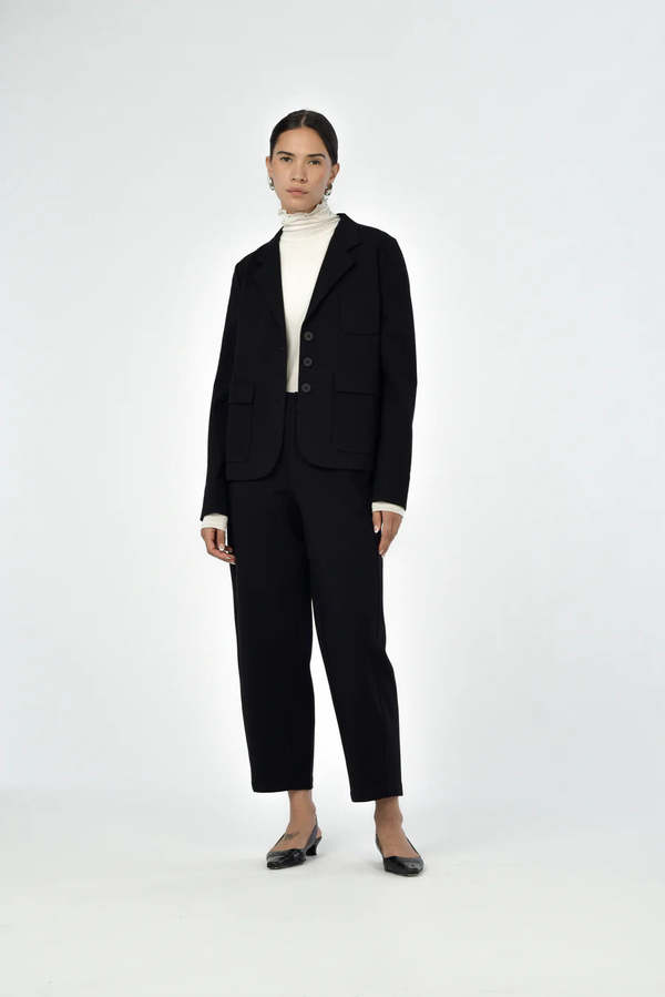 Paper Label Ireland Blazer - Black