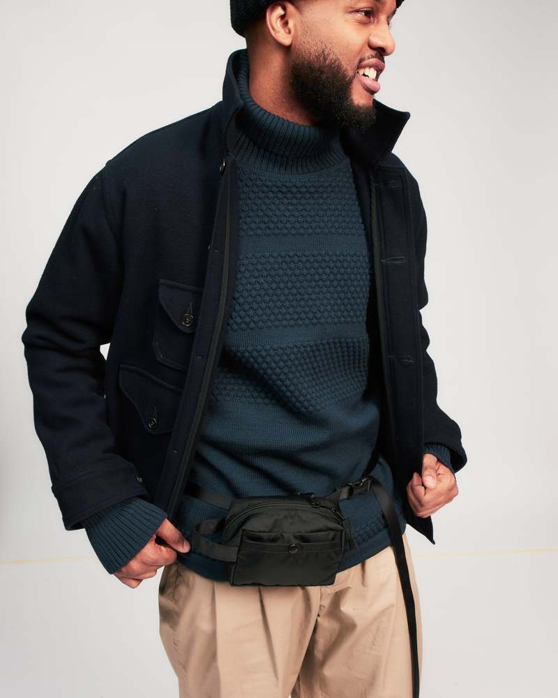 Bags In Progress Mini Belt Pouch - Black