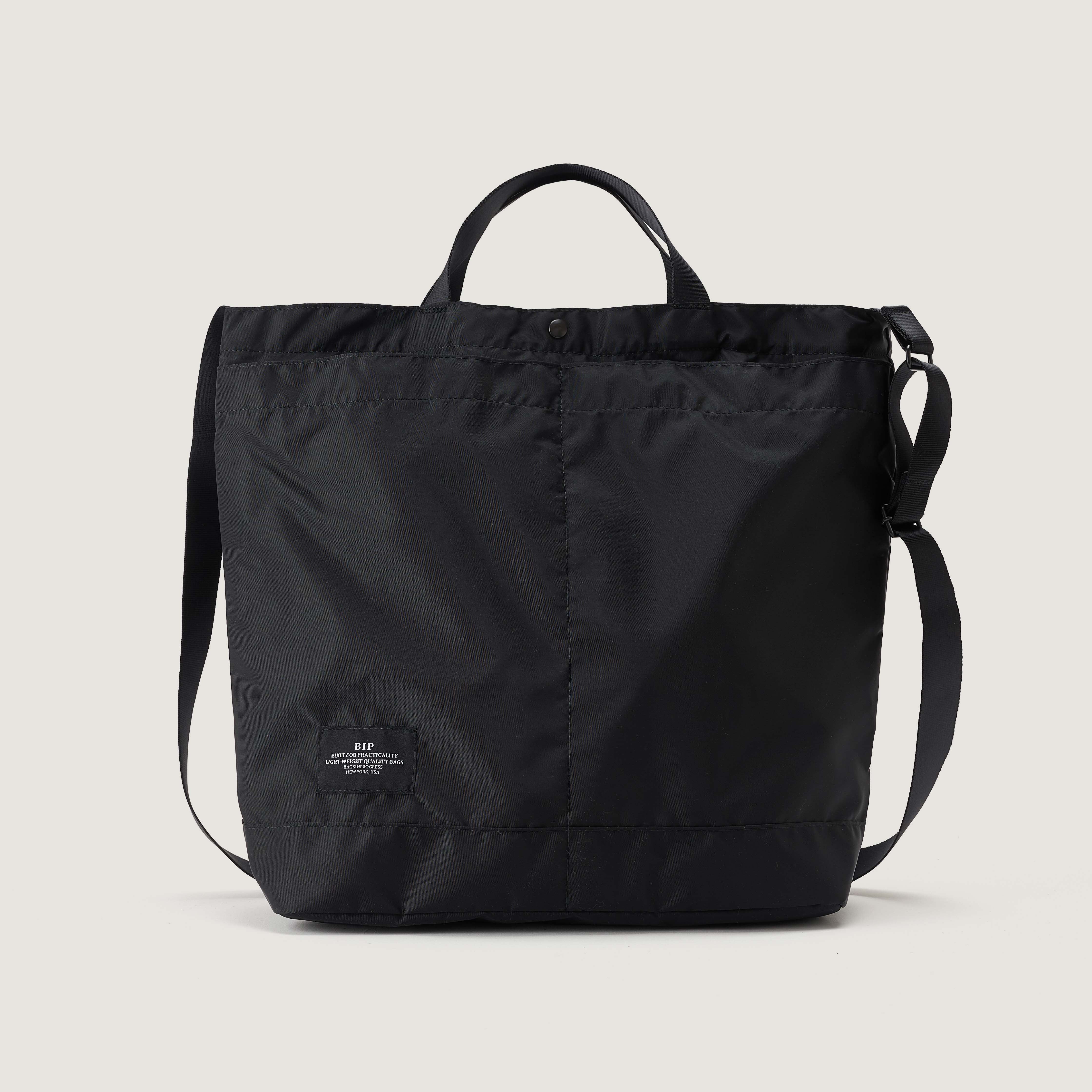 Bags In Progress Medium New York Tote - Olive Pocket/Black 