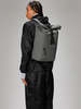 Rains Rolltop Rucksack - Grey - Thumbnail 2