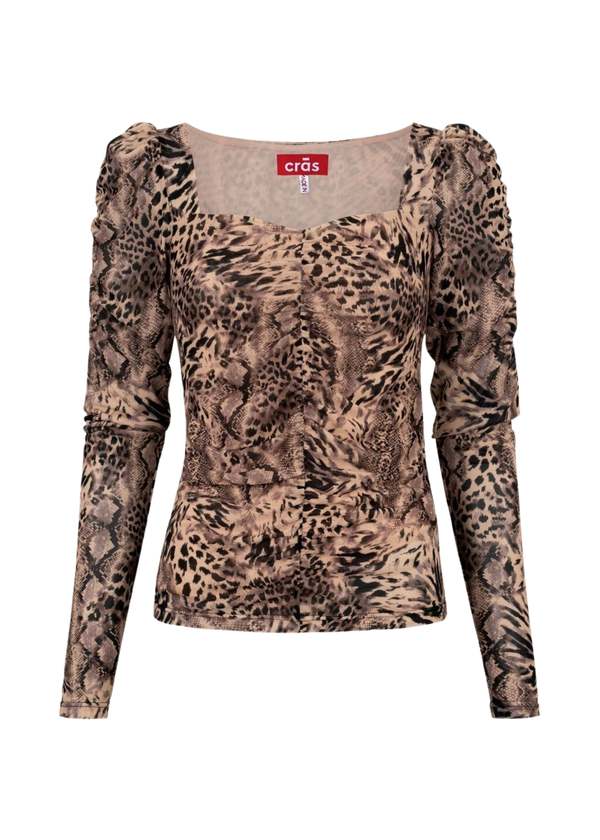 CRAS Buzzingcras blouse - Leopard Print