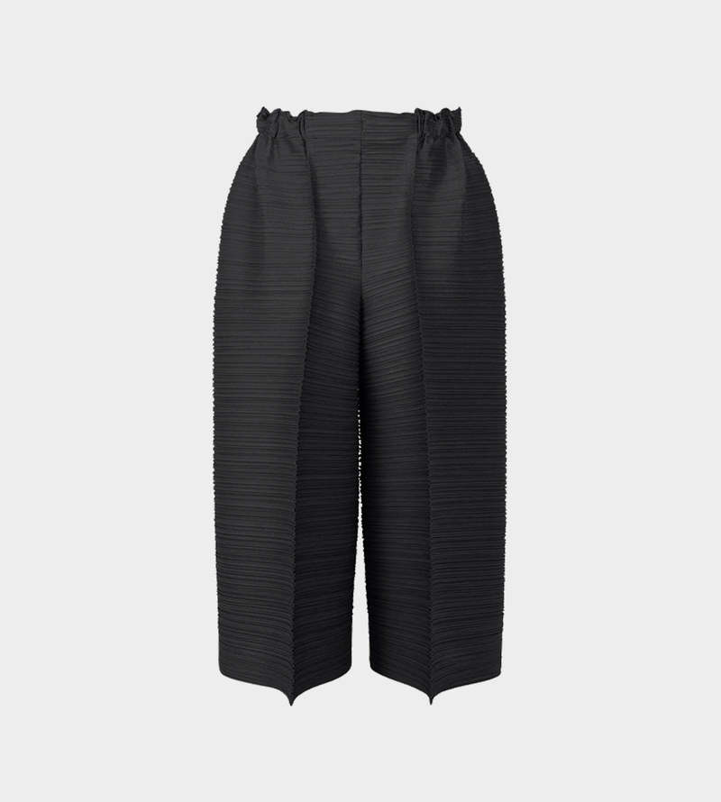 Pleats Please by Issey Miyake Thicker Bounce Pants - Black