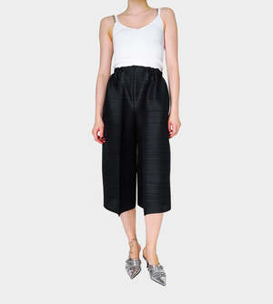 Pleats Please by Issey Miyake Thicker Bounce Pants - Black