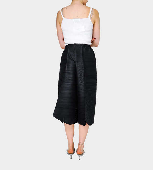 Pleats Please by Issey Miyake Thicker Bounce Pants - Black