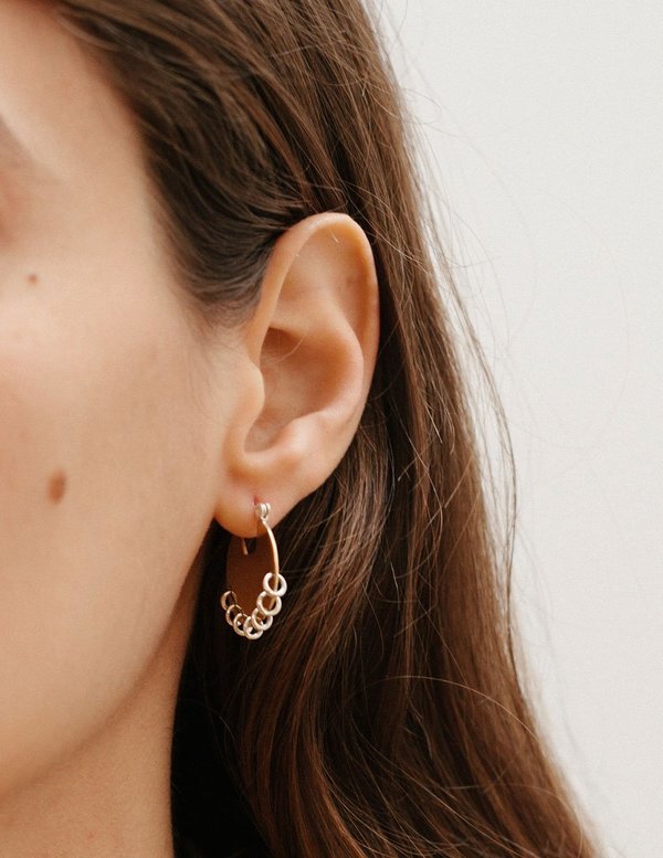 Erin Considine Smilla Earrings - Brass Erin Considine Smilla Earrings - Brass